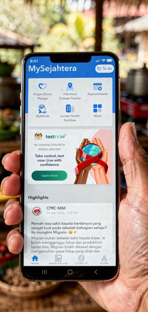 Booking Temujanji MySejahtera