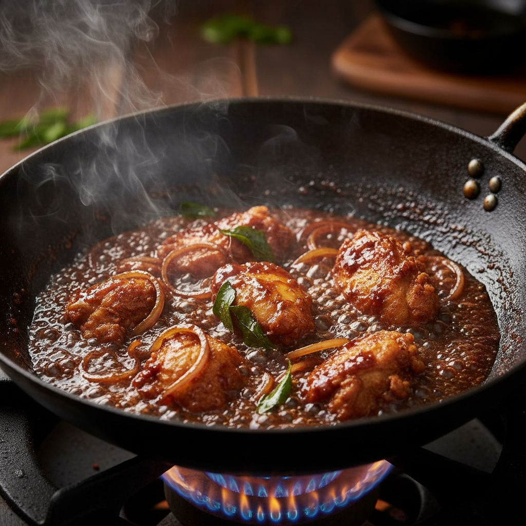 Cara Buat Resepi Ayam Masak Kicap